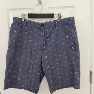 Dockers Blue Anchor Shorts